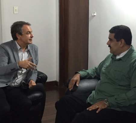 Zapatero tacha de «burda calumnia» que haya amenazado a la oposición venezolana con prisión para convocar elecciones