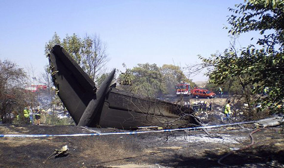 Se cumplen diez años del accidente de Spanair, una de las tragedias aéreas más graves en España