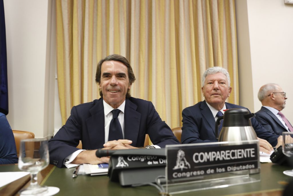 Aznar niega conocer a Correa, que hubiera ‘caja b’ en el PP y que cobrara u ordenara sobresueldos ilegales