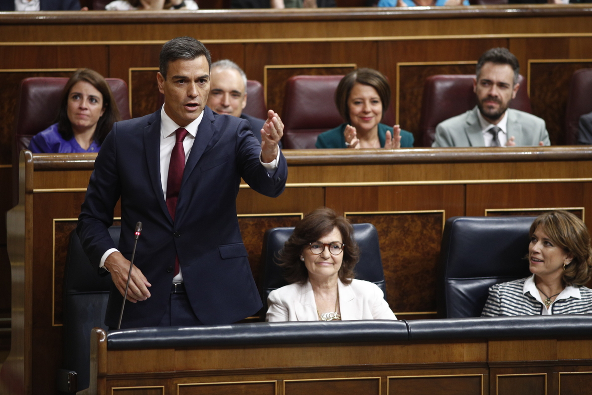 Sánchez responde sobre la crisis catalana y los secretos oficiales este miércoles en el Congreso
