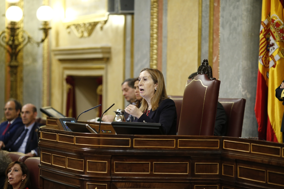 Pastor, ante la amenaza del PSOE reprobarla: «La Mesa del Congreso «no admite presiones»