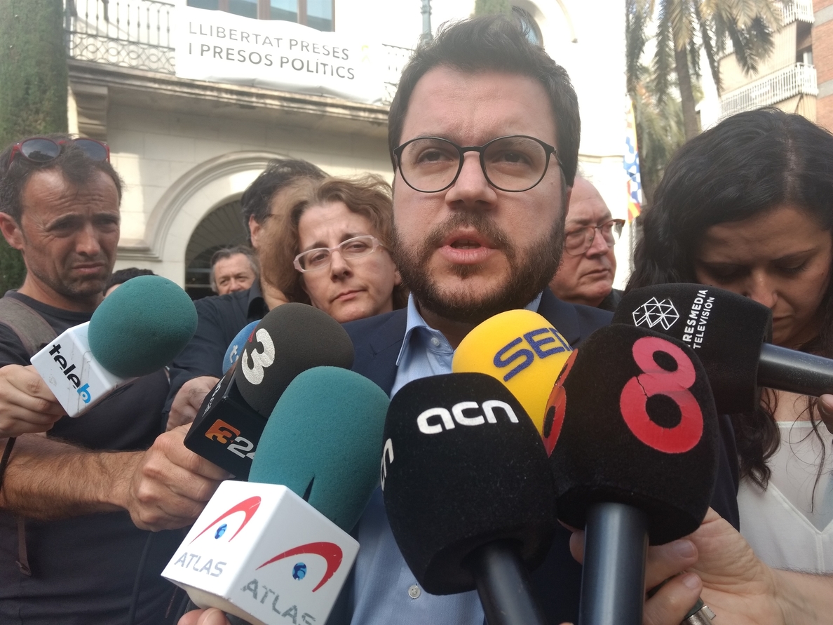 Aragonès no prevé volver al CPFF: «Hemos conseguido más en una comisión bilateral»