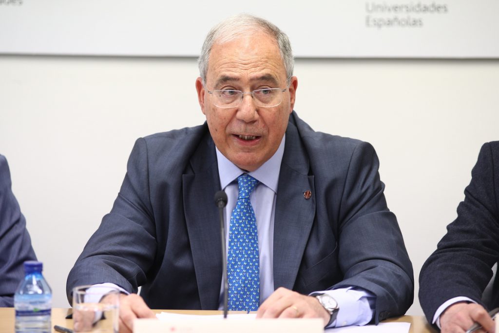 El presidente de los rectores niega que la universidad española esté en crisis ni que sufra «ningún desprestigio»