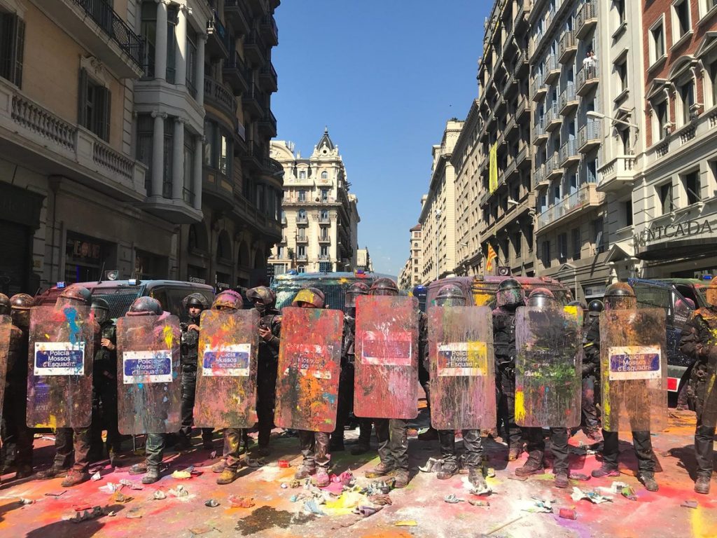 Los principales sindicatos de Policía tildan de «inoportuna, ambigua y populista» las protestas de policías en Barcelona