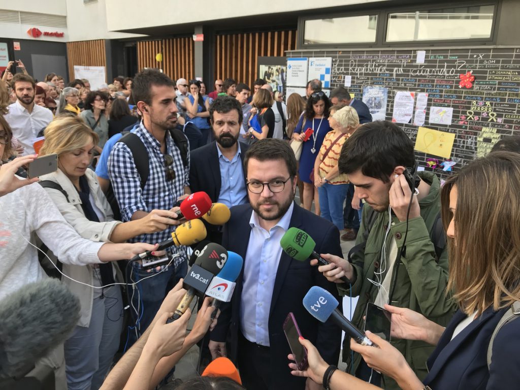 Aragonès ve imprescindible una mayoría social «inapelable» para alcanzar la independencia