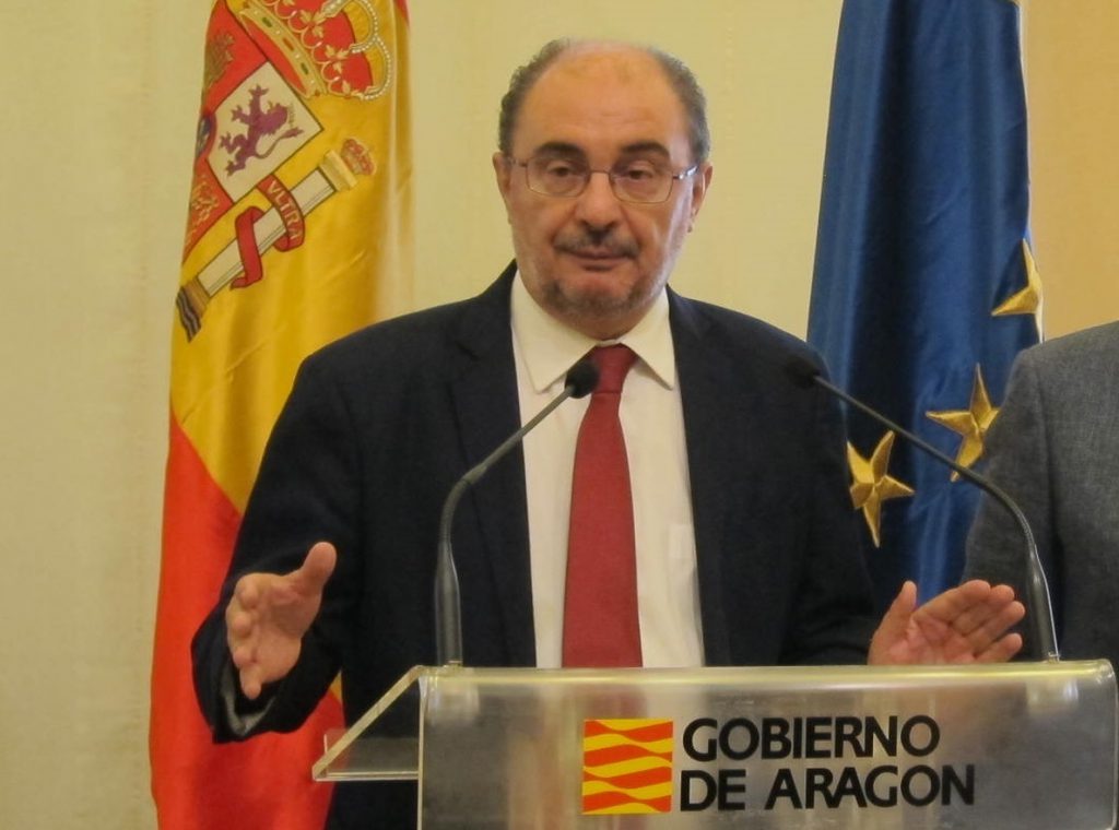 Lambán traslada a Pedro Sánchez las principales reivindicaciones de Aragón este lunes