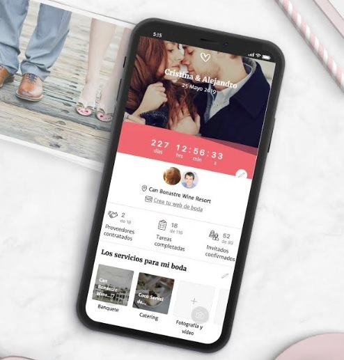 Bodas.net ofrece la »app» definitiva para organizar las bodas de hoy en día, más digitalizadas y originales