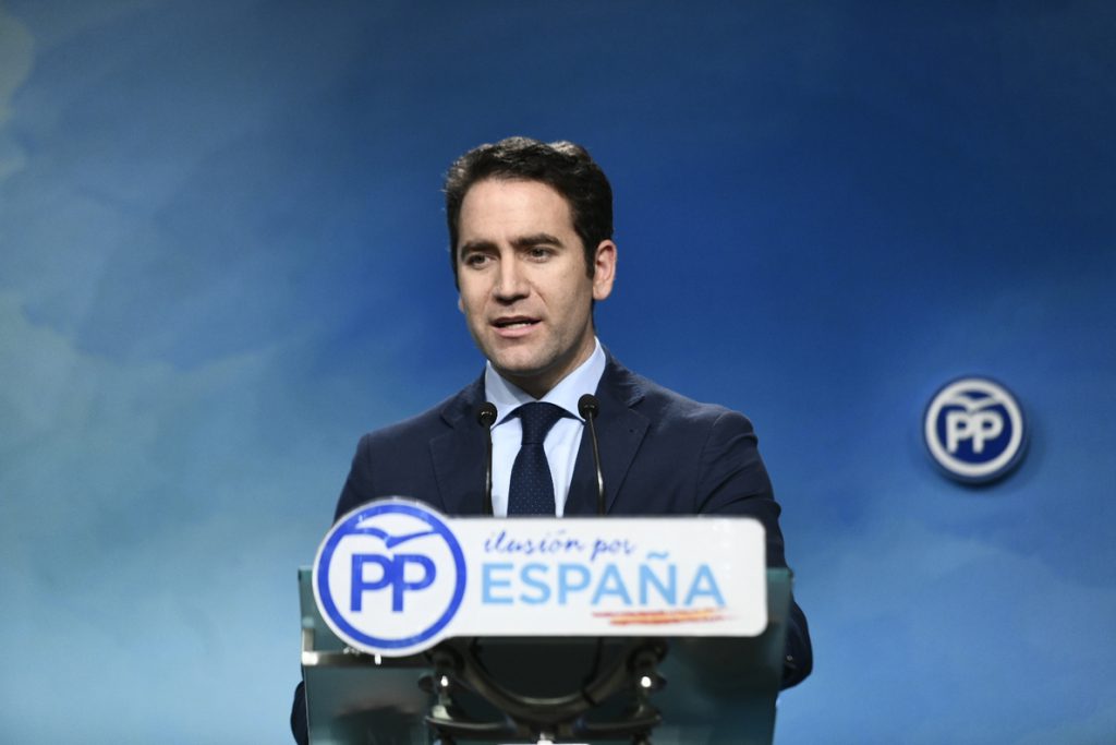 El PP acusa a PSOE y Podemos de «romper» el pacto sobre trasvases y «meter miedo» a los agricultores de Murcia y Almería