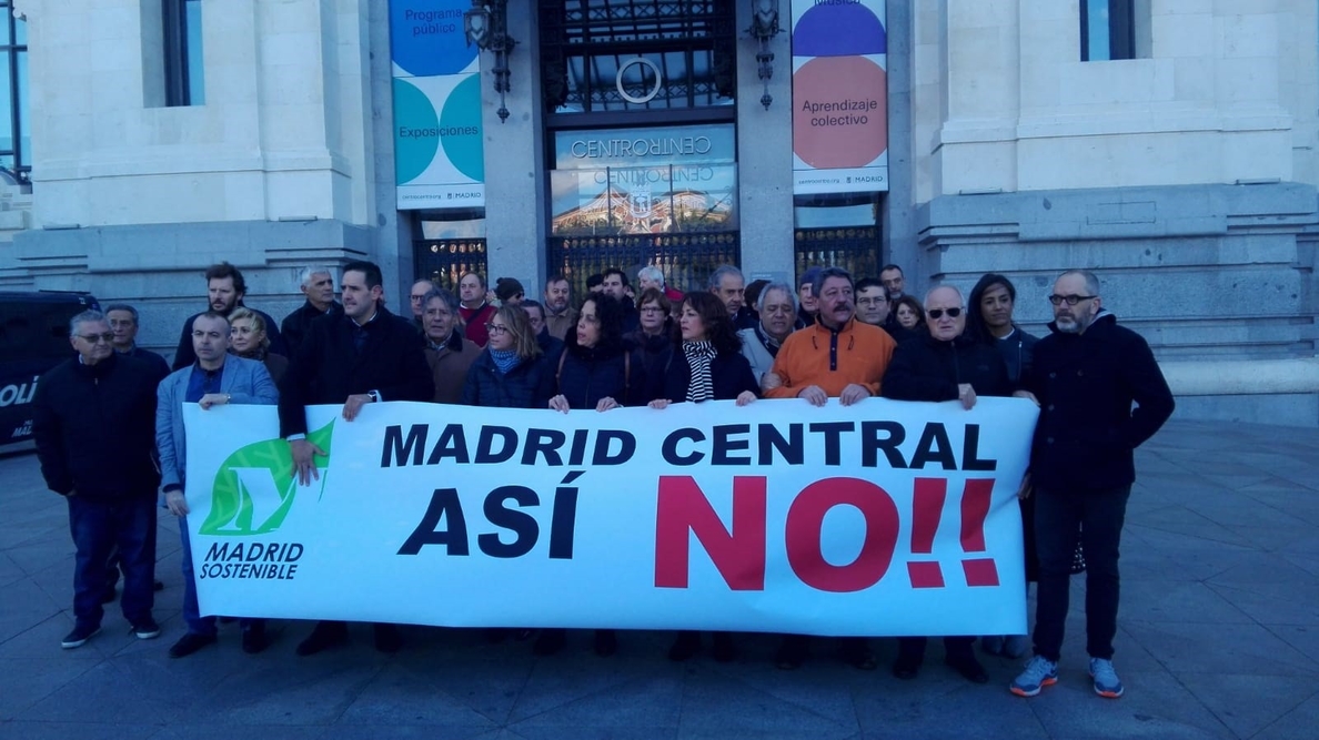 Afectados por Madrid Central emprenderán «acciones de protesta» para dialogar la medida y que sea «coherente»