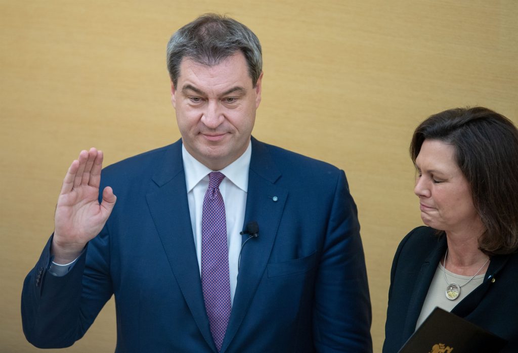 El primer ministro de Baviera confirma que se presentará para suceder a Seehofer al frente de la CSU