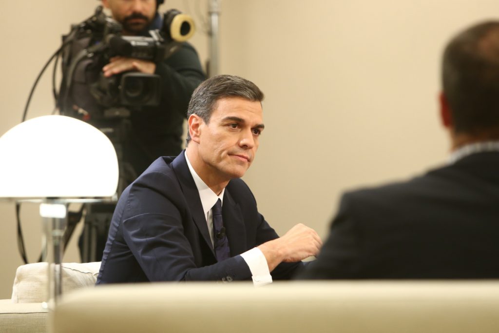 Sánchez anuncia que llevará en enero al Congreso el proyecto de Presupuestos para 2019