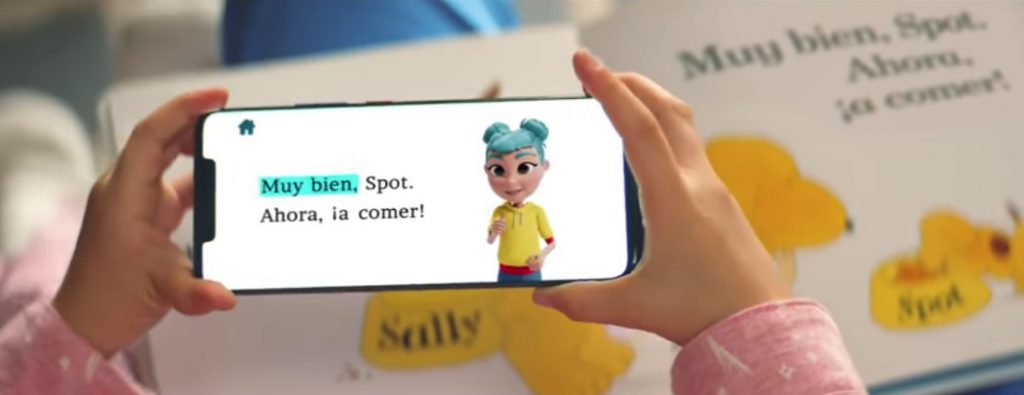 StorySign es una app que usa la IA de Huawei para enseñar a leer a los niños sordos