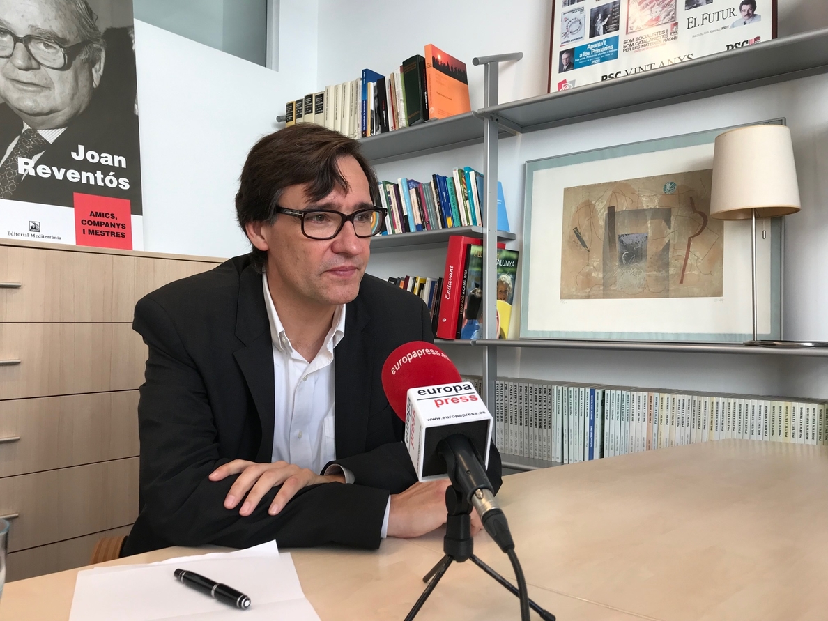 El PSC descarta un pacto de Presupuestos si el Gobierno catalán no renuncia a la «unilateralidad» hacia la independencia