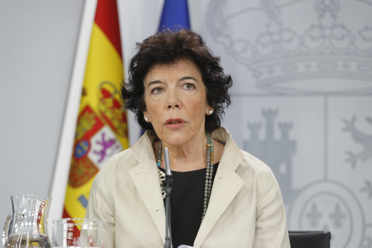 Celaá cree que el próximo Consejo de Ministros en Cataluña se desarrollará con normalidad