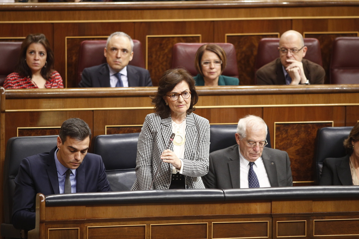 Calvo espera a tener mayoría para una derogación total de la reforma laboral y Podemos replica que ya la hay