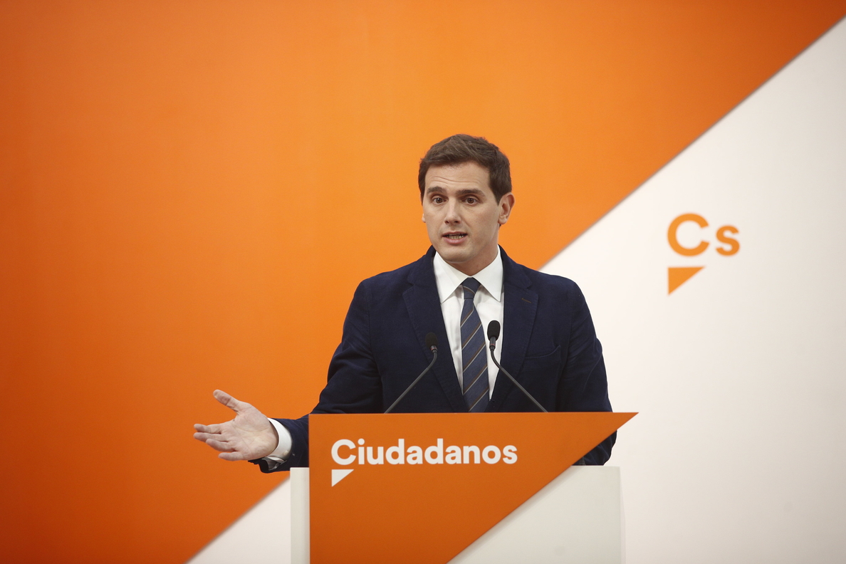 Rivera reitera el rechazo de Ciudadanos a los Presupuestos de Sánchez por ser «lo contrario de lo que necesita España»