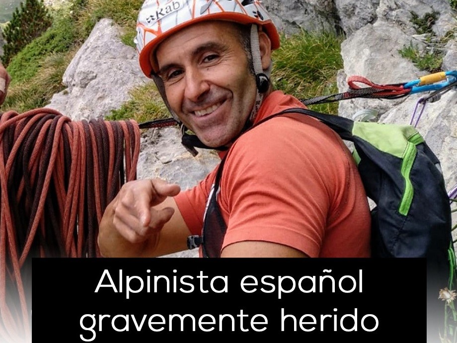 La historia de Jesús Gutiérrez, el alpinista que fue a un rescate y acabó gravemente herido