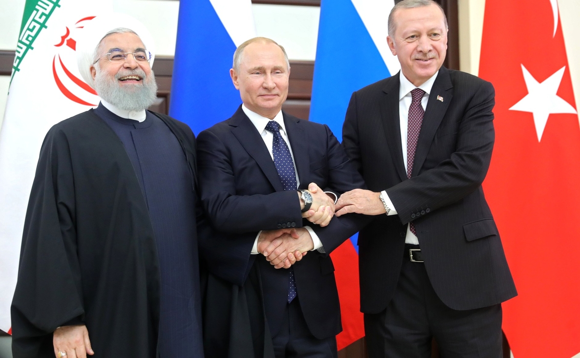 Putin defiende ante Erdogan y Rohani que no se puede tolerar la presencia terrorista en Idlib