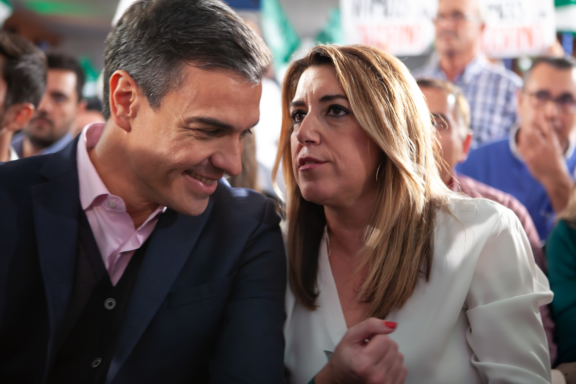Pedro Sánchez y Susana Díaz intervienen este sábado en la presentación de Espadas como candidato a la Alcaldía