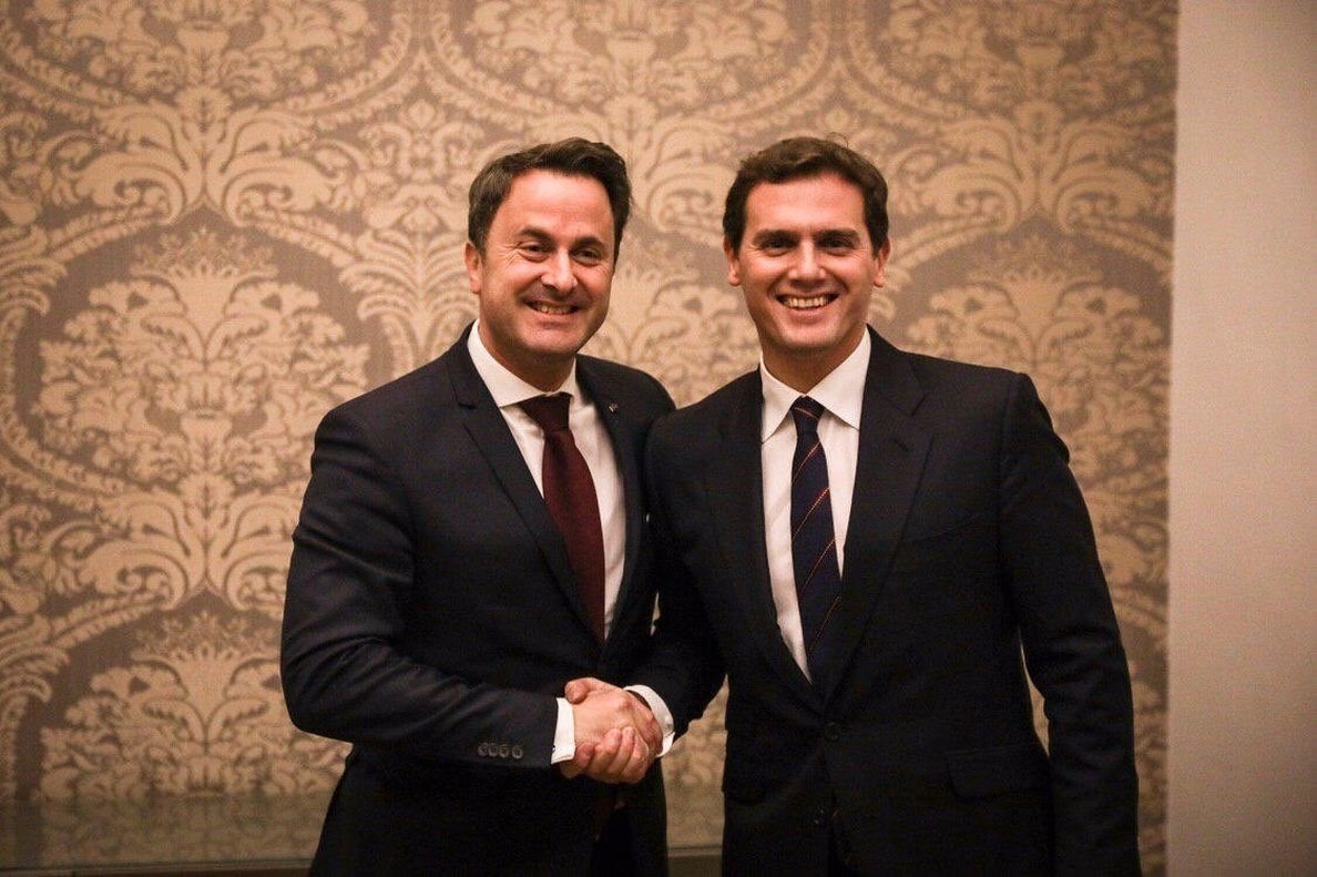 Rivera aborda con el primer ministro de Luxemburgo la amenaza «nacionalpopulista» en Europa
