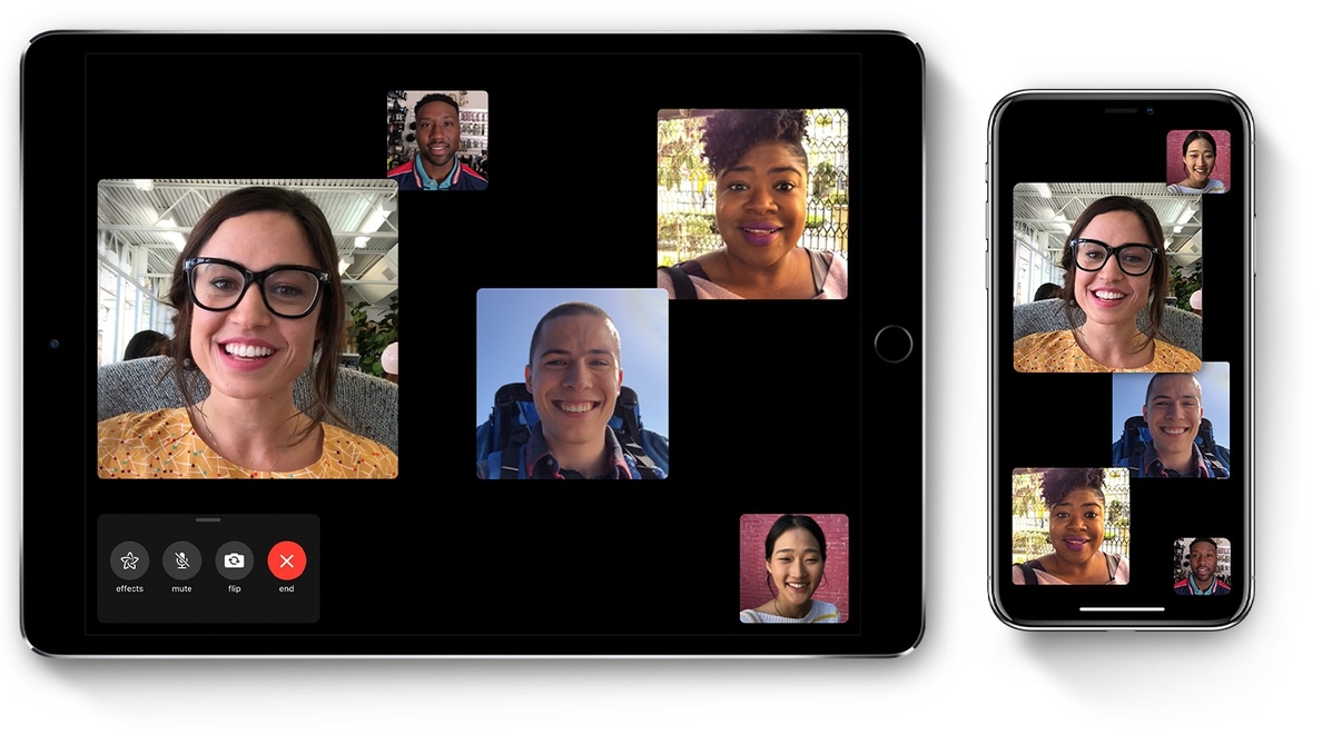 La llamada grupal de FaceTime vuelve a estar habilitada en la beta 3 de iOS 12.2