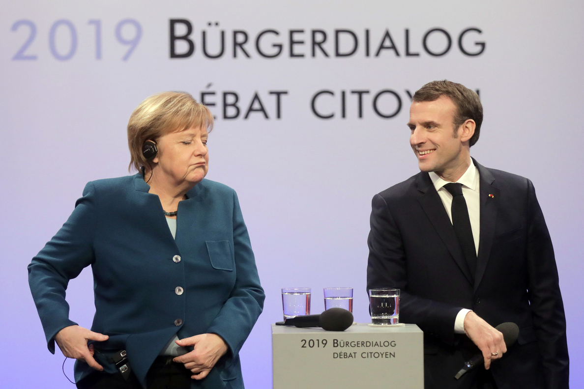 Merkel y Macron vuelven a citarse el 27 de febrero en París