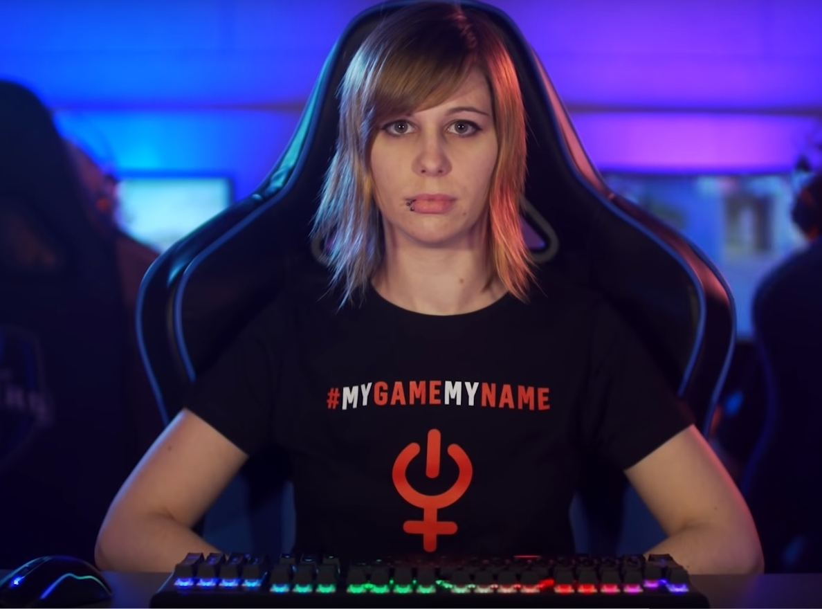 Movistar Riders se une a la campaña »My Game My Name» para denunciar el machismo en los eSports