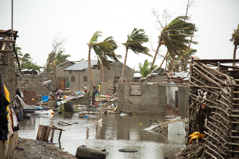 La AECID envía ayuda humanitaria para Mozambique para paliar la emergencia causada por el ciclón »Idai»