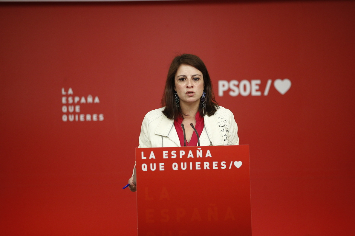 Lastra (PSOE) pone la renuncia de su candidato al Congreso como muestra de ejemplaridad del partido