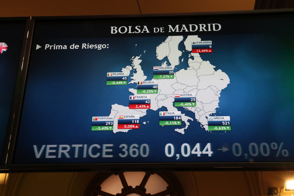 La prima de riesgo española se mantiene en 110 puntos básicos tras frenar S&P la mejora del rating de España