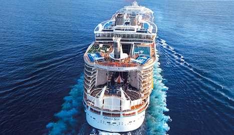 El crucero »Oasis of the Seas» se dirige a Navantia Cádiz para ser reparado tras un accidente en Bahamas