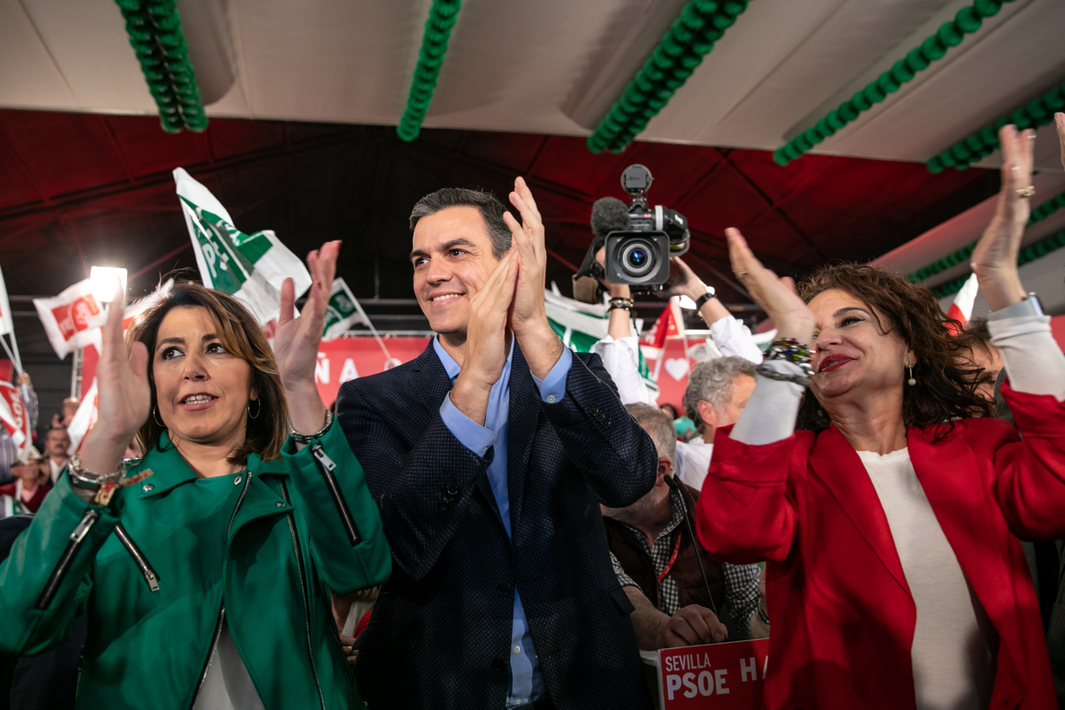 PSOE-A anuncia la presencia de Pedro Sánchez el día 22 en las provincias de Cádiz y Sevilla