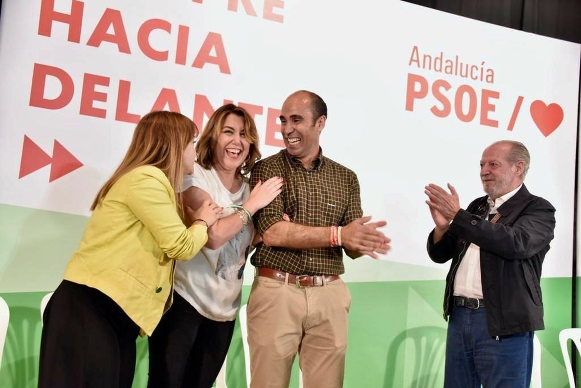Susana Díaz: «Hay que ganar el día 26. Si lo hacemos, volvemos muy pronto a la Junta»