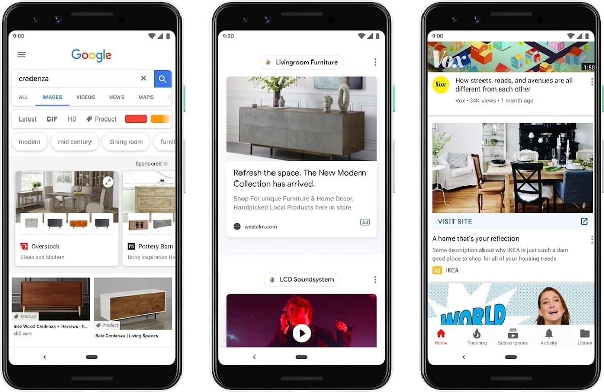 Google introduce los anuncios en la función Discover de su aplicación