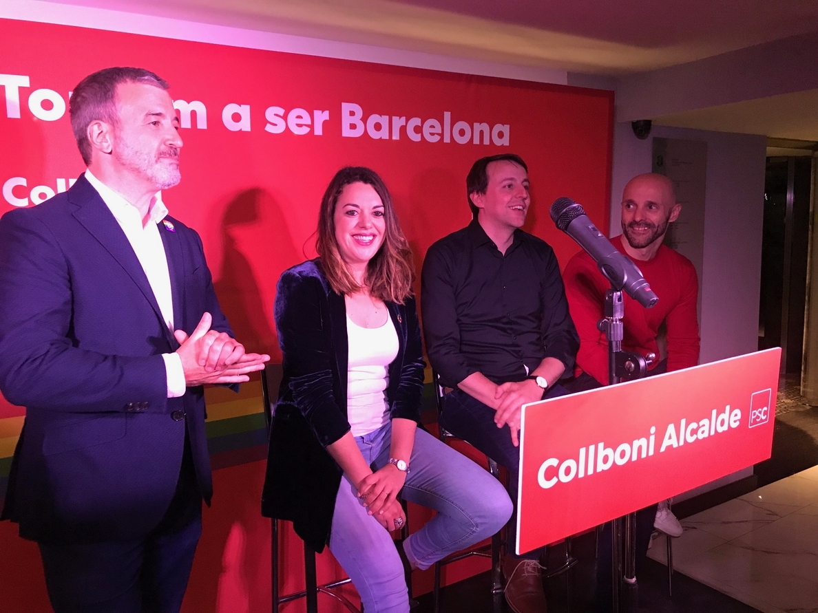 Collboni (PSC) promete impulsar la candidatura de Barcelona para ser sede del EuroPride