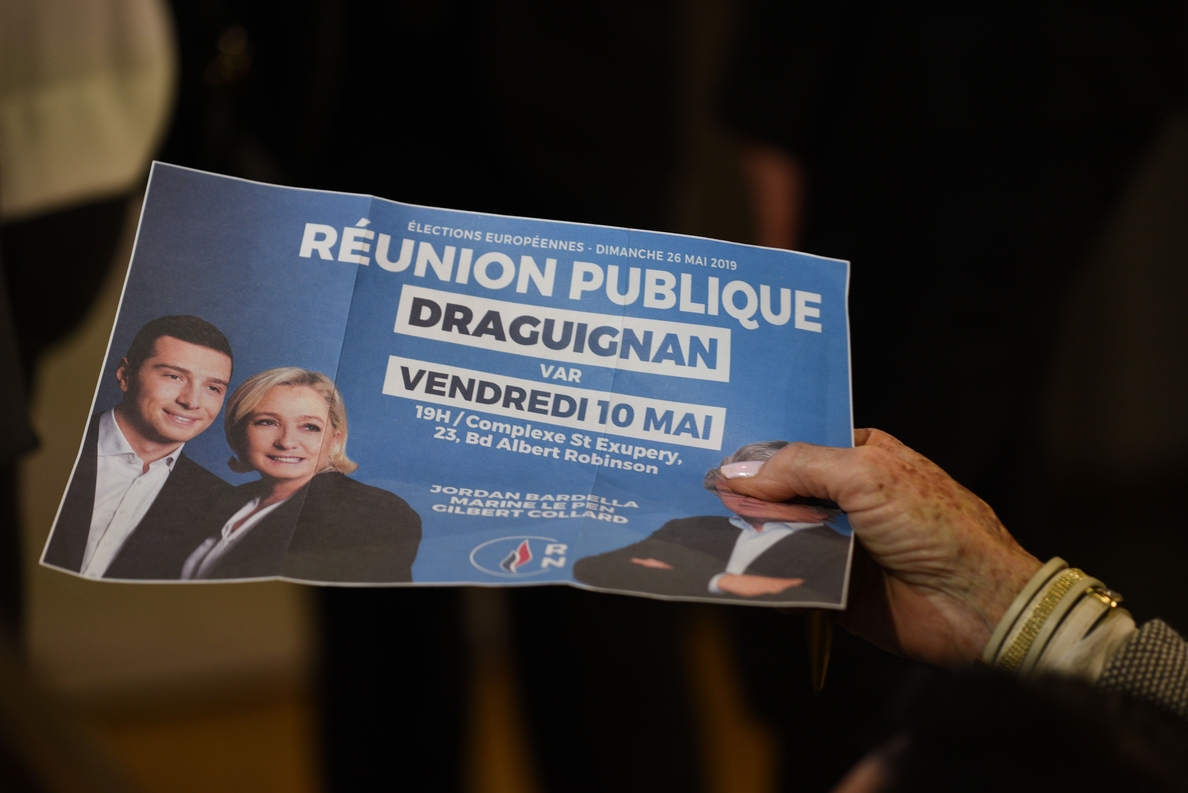 Le Pen le gana la partida a Macron en Francia, según proyecciones de »Le Soir»
