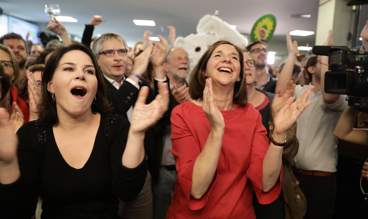 Los Verdes lideran por primera vez las encuestas en Alemania