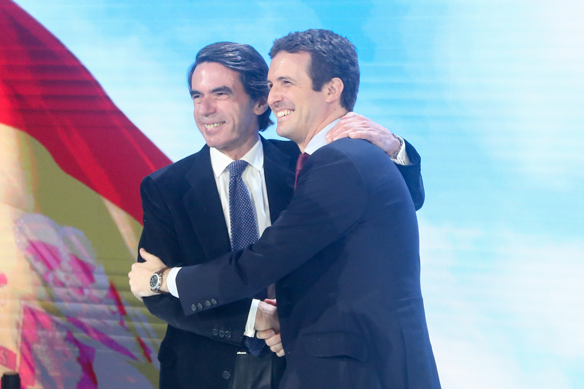 Aznar ficha a Casado y Rivera para el »Aula de Liderazgo» del Instituto Atlántico y la Universidad Francisco de Vitoria