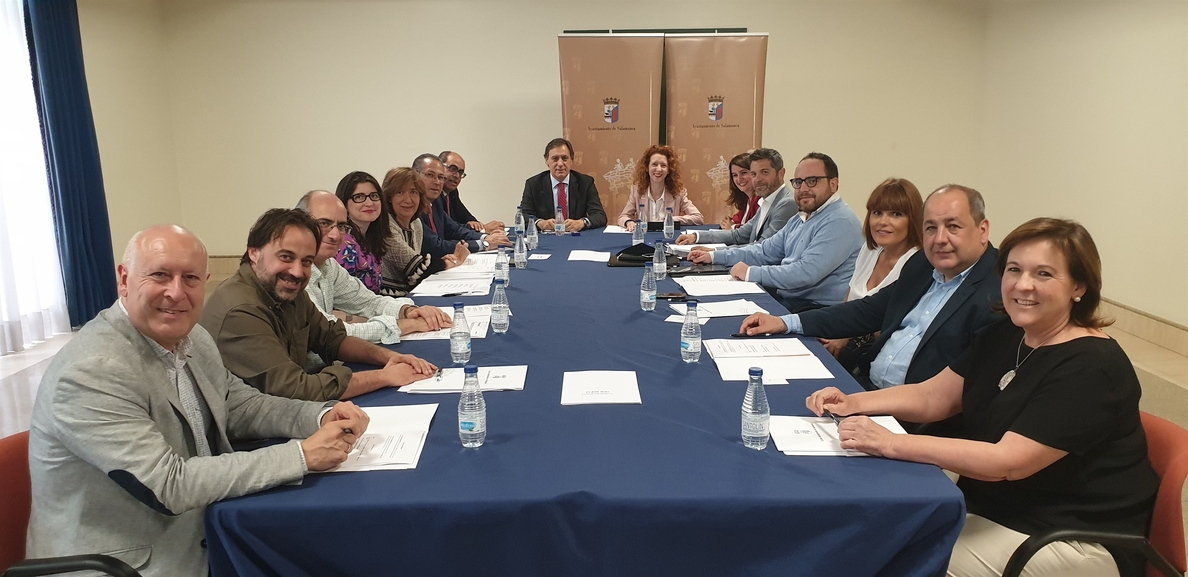 PP y Cs avanzan en la puesta en marcha de su acuerdo programático para el Ayuntamiento de Salamanca
