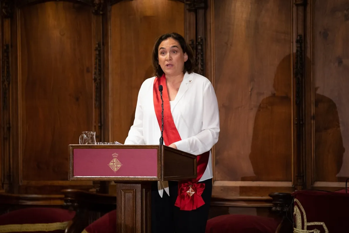Ada Colau agradece a la víctima de »La Manada» «sobrevivir y resistir por todas»