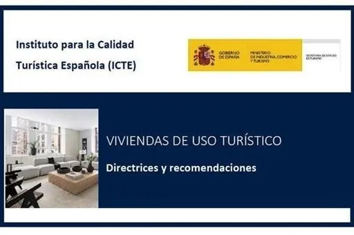 Turismo publica una guía de recomendaciones frente al COVID-19 para Viviendas de Uso Turístico