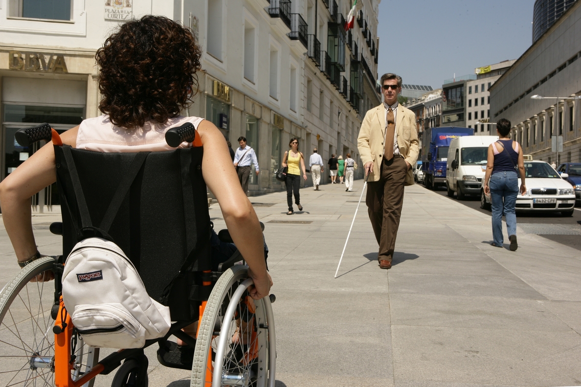 El empleo para personas con discapacidad baja un 46,52%