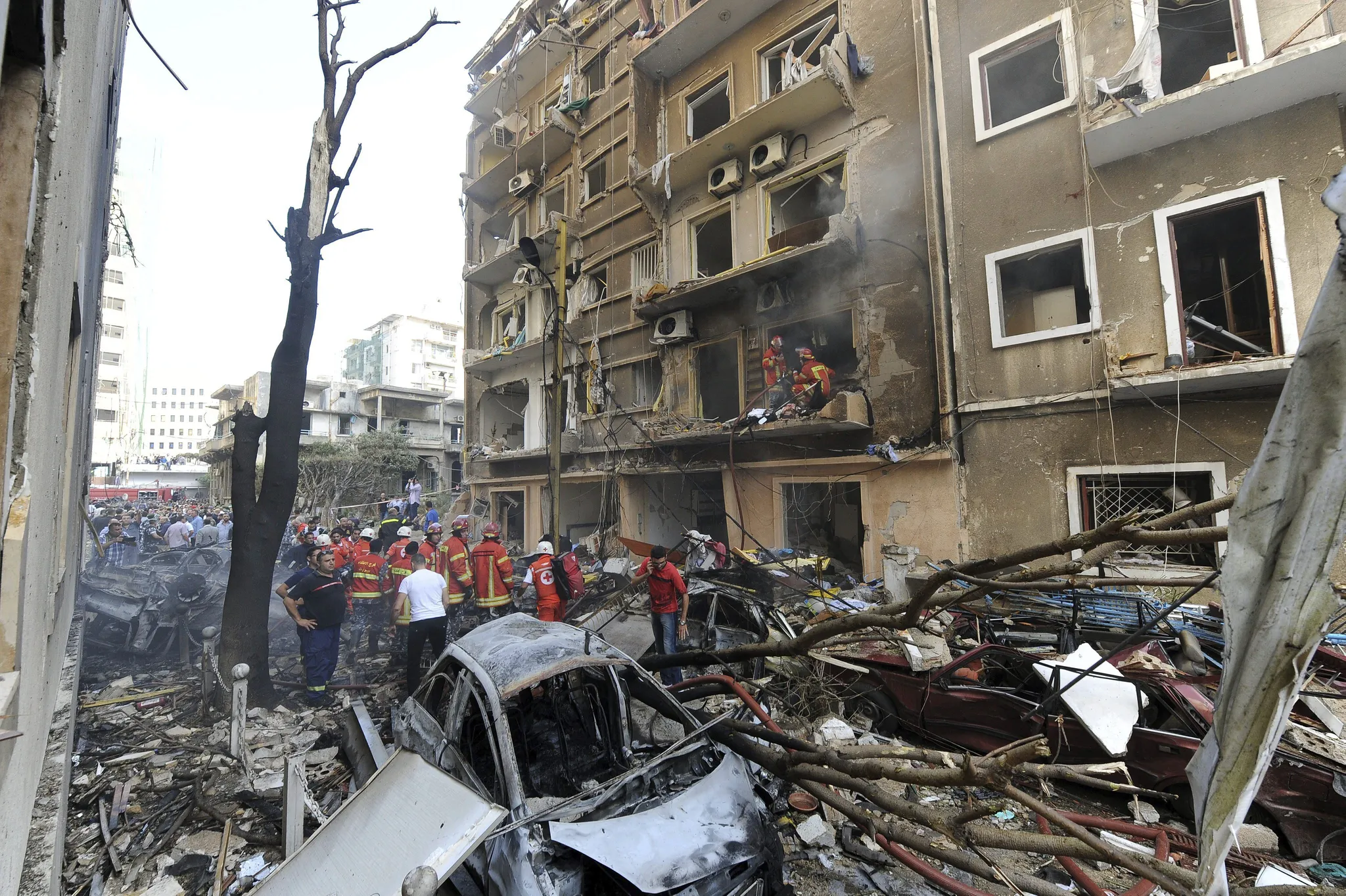 Líbano sufre una grave escasez de agua tras la explosión en Beirut