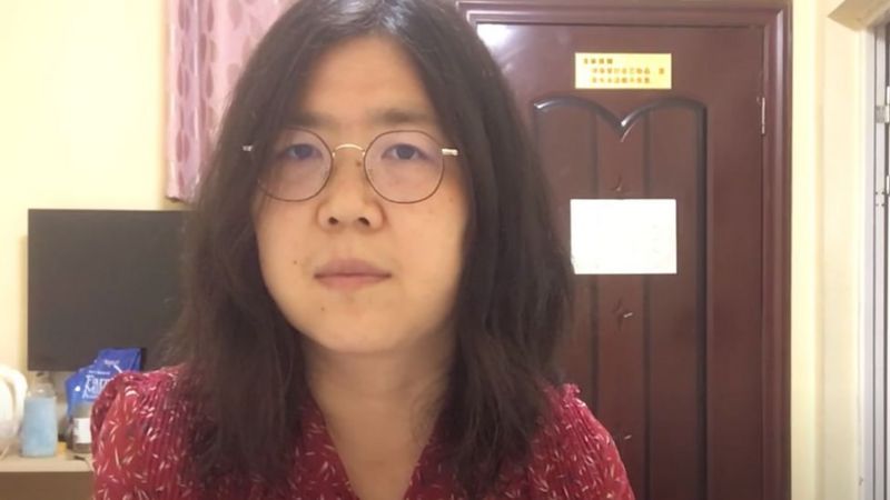 En estado grave la periodista china condenada en Wuhan cubriendo los primeros días de la pandemia tras una huelga de hambre, según AI