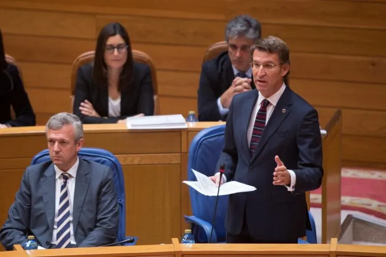 Feijóo a Sánchez: «Usted lo sabía y aforó al señor Ábalos»