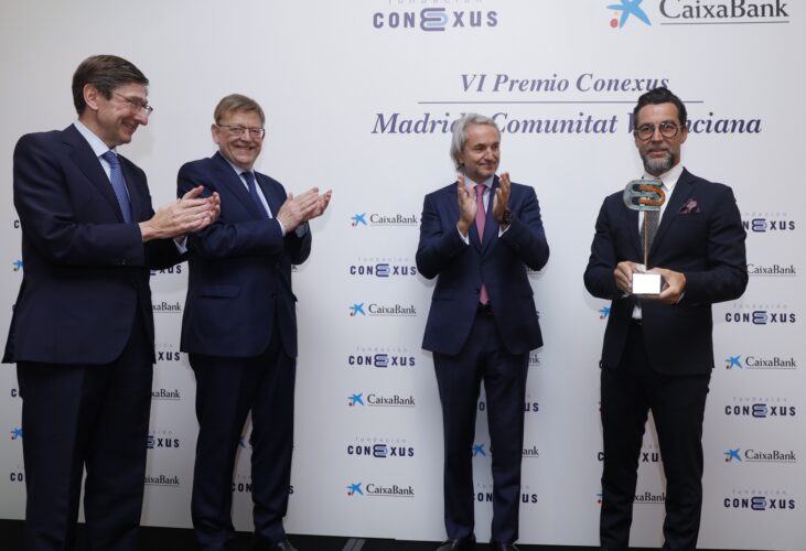 Conexus reconoce a Quique Dacosta su labor como embajador de la Comunidad Valenciana