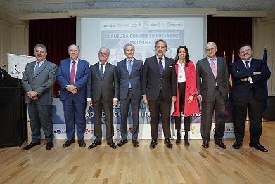 Los empresarios madrileños y valencianos se comprometen a fortalecer el Eje Madrid-CV para dinamizar la economía española