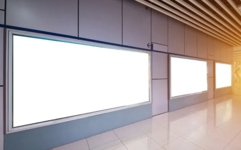 Pantallas LED y otros soportes para los escaparates de una farmacia