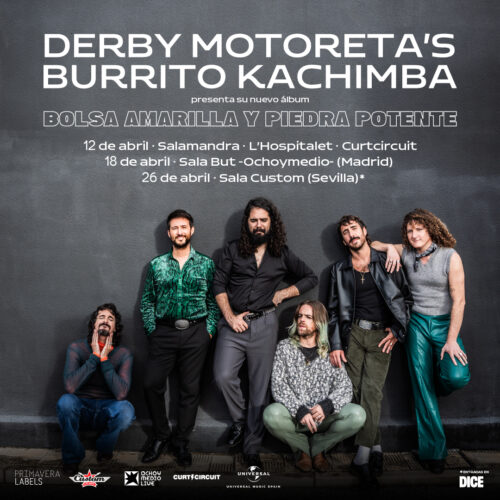 Vuelve Derby Motoreta’s Burrito Kachimba:  nuevo single, tercer LP y próximos conciertos   