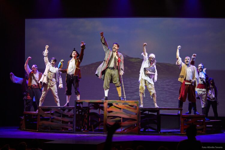 El Teatro Sanpol presenta este sábado la adaptación musical de ‘La isla del tesoro’